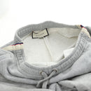 GUCCI Sweat Pants Cotton L Gray Auth 189370V-8