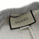 GUCCI Sweat Pants Cotton L Gray Auth 189370V-9