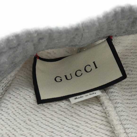GUCCI Sweat Pants Cotton L Gray Auth 189370V