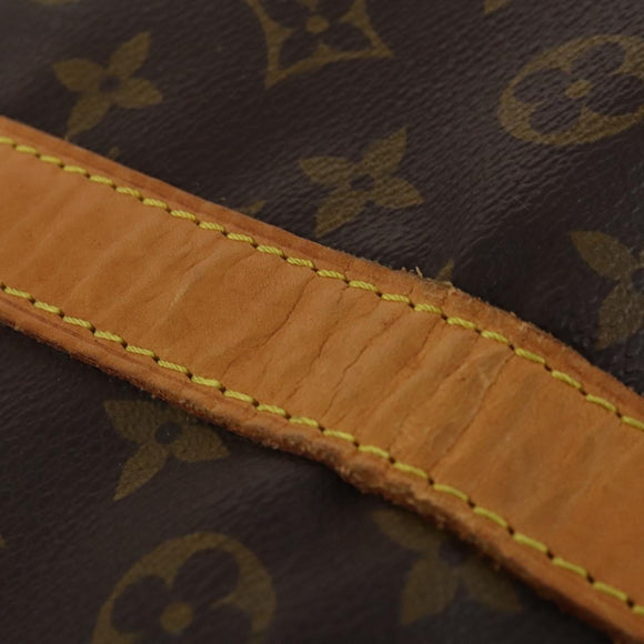 LOUIS VUITTON Monogram Sac Souple 55 Boston Bag M41622 LV Auth 189373