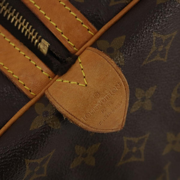 LOUIS VUITTON Monogram Sac Souple 55 Boston Bag M41622 LV Auth 189373
