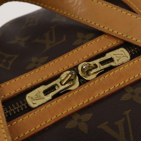 LOUIS VUITTON Monogram Sac Souple 55 Boston Bag M41622 LV Auth 189373