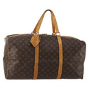 LOUIS VUITTON Monogram Sac Souple 55 Boston Bag M41622 LV Auth 189373-1