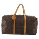 LOUIS VUITTON Monogram Sac Souple 55 Boston Bag M41622 LV Auth 189373-13