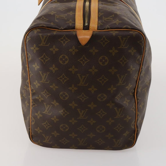 LOUIS VUITTON Monogram Sac Souple 55 Boston Bag M41622 LV Auth 189373