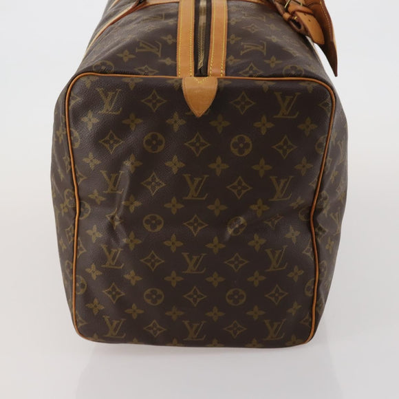 LOUIS VUITTON Monogram Sac Souple 55 Boston Bag M41622 LV Auth 189373