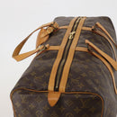 LOUIS VUITTON Monogram Sac Souple 55 Boston Bag M41622 LV Auth 189373-6