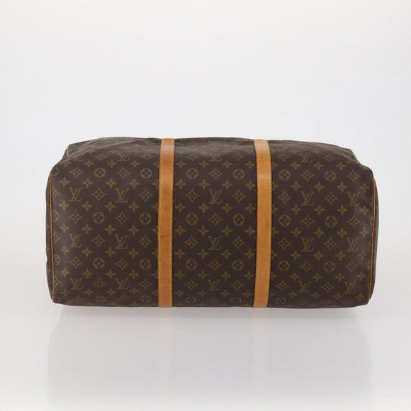 LOUIS VUITTON Monogram Sac Souple 55 Boston Bag M41622 LV Auth 189373