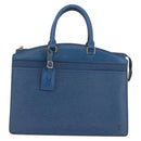 LOUIS VUITTON Epi Riviera Hand Bag Blue M48185 LV Auth 189376-13