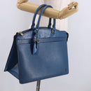 LOUIS VUITTON Epi Riviera Hand Bag Blue M48185 LV Auth 189376-24