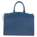 LOUIS VUITTON Epi Riviera Hand Bag Blue M48185 LV Auth 189376-2