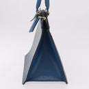 LOUIS VUITTON Epi Riviera Hand Bag Blue M48185 LV Auth 189376-4