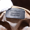 Salvatore Ferragamo Hand Bag Canvas Black Silver Auth 189378A-22