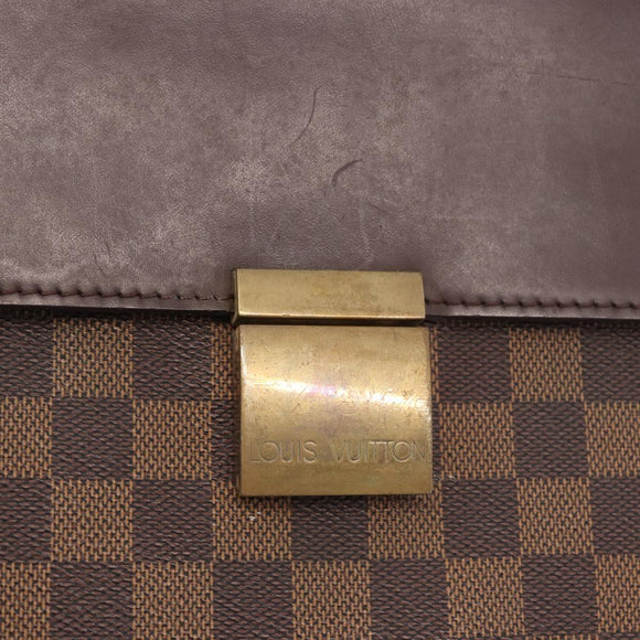 LOUIS VUITTON Damier Ebene Altona PM Aktetas N53315 LV Auth 189379
