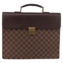 LOUIS VUITTON Damier Ebene Altona PM Briefcase N53315 LV Auth 189379-13
