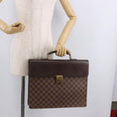 LOUIS VUITTON Damier Ebene Altona PM Briefcase N53315 LV Auth 189379-23