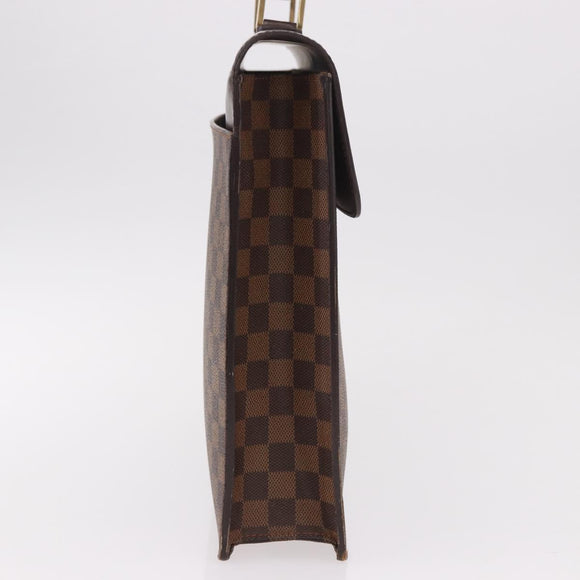 LOUIS VUITTON Damier Ebene Altona PM Briefcase N53315 LV Auth 189379
