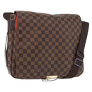 LOUIS VUITTON Damier Ebene Bastille Shoulder Bag N45258 LV Auth 189380-1