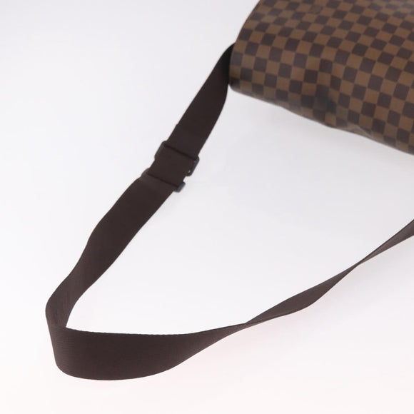 LOUIS VUITTON Damier Ebene Bastille Shoulder Bag N45258 LV Auth 189380
