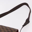 LOUIS VUITTON Damier Ebene Bastille Shoulder Bag N45258 LV Auth 189380-15