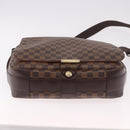 LOUIS VUITTON Damier Ebene Bastille Shoulder Bag N45258 LV Auth 189380-7