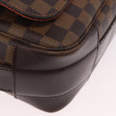LOUIS VUITTON Damier Ebene Bastille Shoulder Bag N45258 LV Auth 189380-16