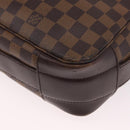 LOUIS VUITTON Damier Ebene Bastille Shoulder Bag N45258 LV Auth 189380-19