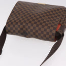 LOUIS VUITTON Damier Ebene Bastille Shoulder Bag N45258 LV Auth 189380-14
