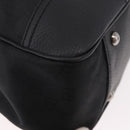 GUCCI GG Canvas Web Sherry Line Tote Bag Black Silver Red 293592 Auth 189381V-12