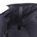 GUCCI GG Canvas Web Sherry Line Tote Bag Black Silver Red 293592 Auth 189381V-17