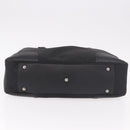 GUCCI GG Canvas Web Sherry Line Tote Bag Black Silver Red 293592 Auth 189381V-9