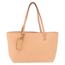 FENDI Celeria Hand Bag Leather Orange Auth 189383V-2