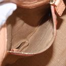 FENDI Celeria Hand Bag Leather Orange Auth 189383V-20