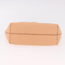 FENDI Celeria Hand Bag Leather Orange Auth 189383V-9
