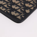 Christian Dior Trotter Canvas Passport Case Navy Auth 189387A-15