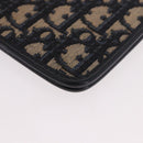 Christian Dior Trotter Canvas Passport Case Navy Auth 189387A-16