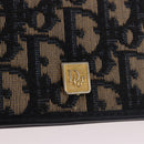 Christian Dior Trotter Canvas Passport Case Navy Auth 189387A-8