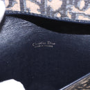 Christian Dior Trotter Canvas Passport Case Navy Auth 189387A-10