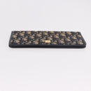 Christian Dior Trotter Canvas Passport Case Navy Auth 189387A-6