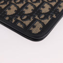 Christian Dior Trotter Canvas Passport Case Navy Auth 189387A-14