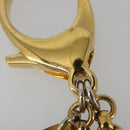 LOUIS VUITTON Bijoux Sac Ansolence Charm metal plastic Brown M65087 Auth 189410-13