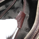 GUCCI GG Crystal Hand Bag Coated Canvas Pink Brown gold 181487 Auth 189418-12
