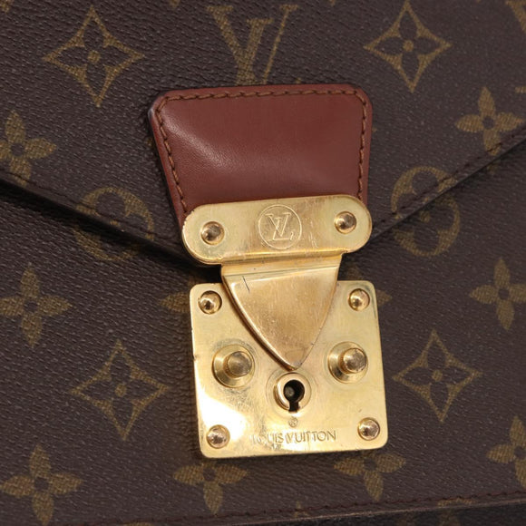 LOUIS VUITTON Monogram Monceau 28 Hand Bag M51185 LV Auth 189419