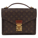 LOUIS VUITTON Monogram Monceau 28 Hand Bag M51185 LV Auth 189419-13