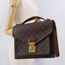 LOUIS VUITTON Monogram Monceau 28 Hand Bag M51185 LV Auth 189419-28