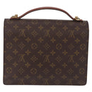 LOUIS VUITTON Monogram Monceau 28 Hand Bag M51185 LV Auth 189419-2