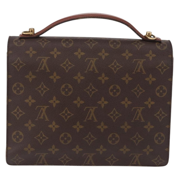 LOUIS VUITTON Monogram Monceau 28 Hand Bag M51185 LV Auth 189419