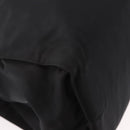 PRADA Hand Bag Nylon Black Gold Auth 189423-9