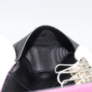 PRADA Key Case Nylon Pink Silver Auth 189428A-9