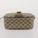 GUCCI GG Supreme Shoulder Bag PVC 2 Set Beige Purple Auth 189444-15